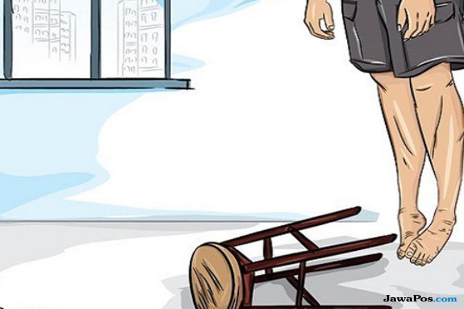 ilustrasi berita bunuh diri