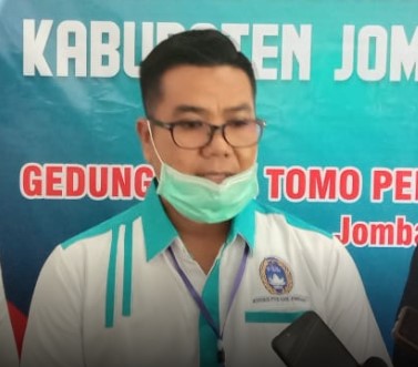 Juliono, ketua Askab PSSI Jombang yang menyatakan diri mundur