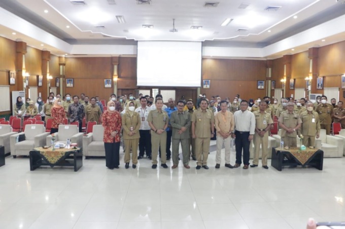 Bappeda menggelar kegiatan konsultasi publik untuk membahas RPD 2024-2026 di ruang Bung Tomo kantor Pemkab Jombang (14/11) lalu.