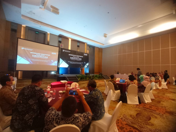 Kegiatan Workshop untuk wartawan yang diselenggarakan BPS Jatim di Malang