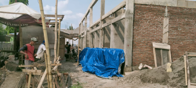 Proyek rehabilitasi Pasar Pon dipastikan tak rampung hingga tutup tahun anggaran