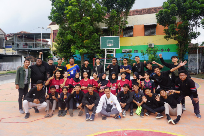 Peserta dan panitia GFC Jombang berfoto usai kegiatan