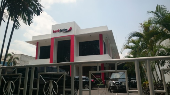 Ilustrasi kantor Bank Jatim Cabang Jombang