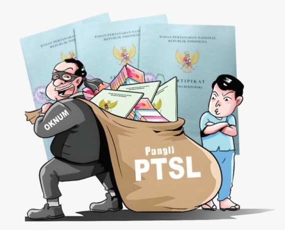 Ilustrasi Pungli PTSL (istimewa)