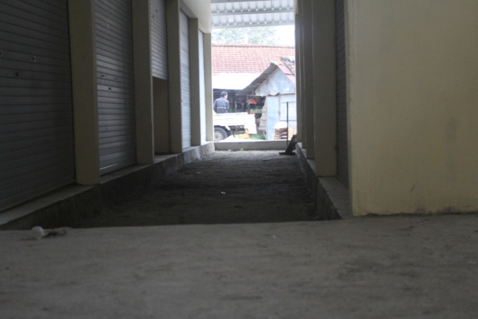 Jalan Lorong Pasar Pon yang masih jeblok bakal dimasukkan dalam P-APBD