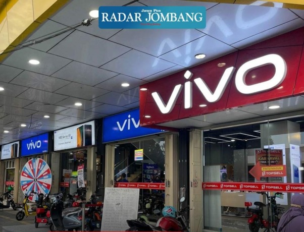 Ilustrasi Toko Resmi Vivo di Jombang