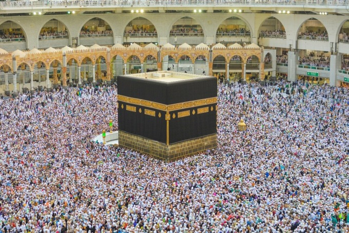 Ilustrasi ibadah haji di Masjidil Haram (Pixabay.com)