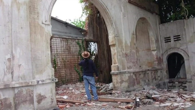 Bekas sekolah desa untuk pribumi, tempat R Soekeni mengajar