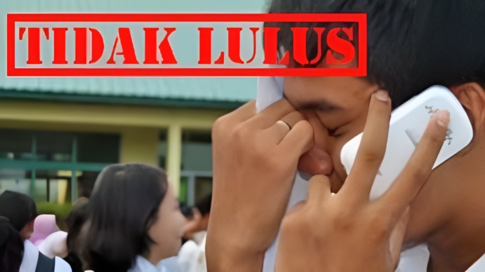 ilustrasi tidak lulus sekolah