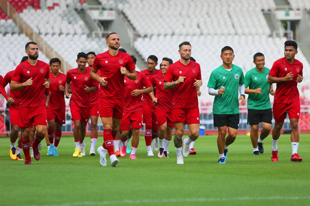Shin Tae Yong telah mengumumkan daftar 26 pemain Timnas Indonesia untuk menghadapi Brunei Darussalam. (JPNN.com)