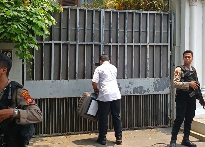 Penggeledahan rumah Ketua KPK Firli Bahuri. (Medcom)