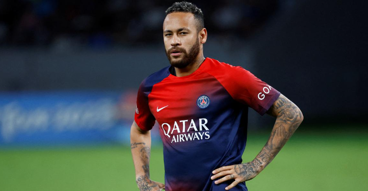Neymar, pemain klub Arab Saudi Al Hilal