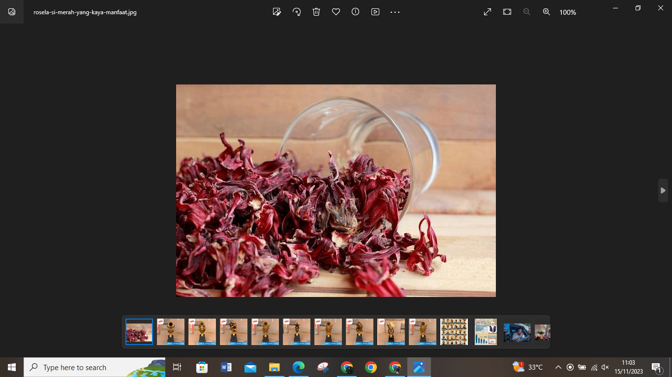 Rosela (Hibiscus sabdariffa), miliki berbagai manfaat untuk tubuh