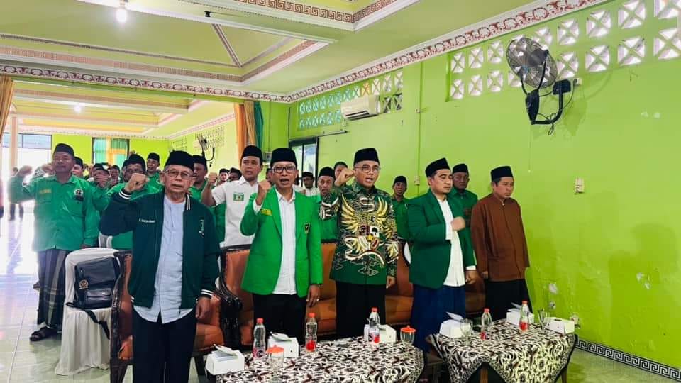 OPTIMISTIS: Pengurus DPC PPP Tuban siap totalitas turun ke masyarakat untuk memenangkan Ganjar - Mahfud MD.