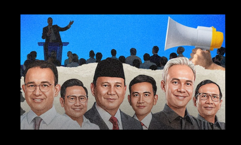 Debat tida pasangan calon presiden dan wakil presiden