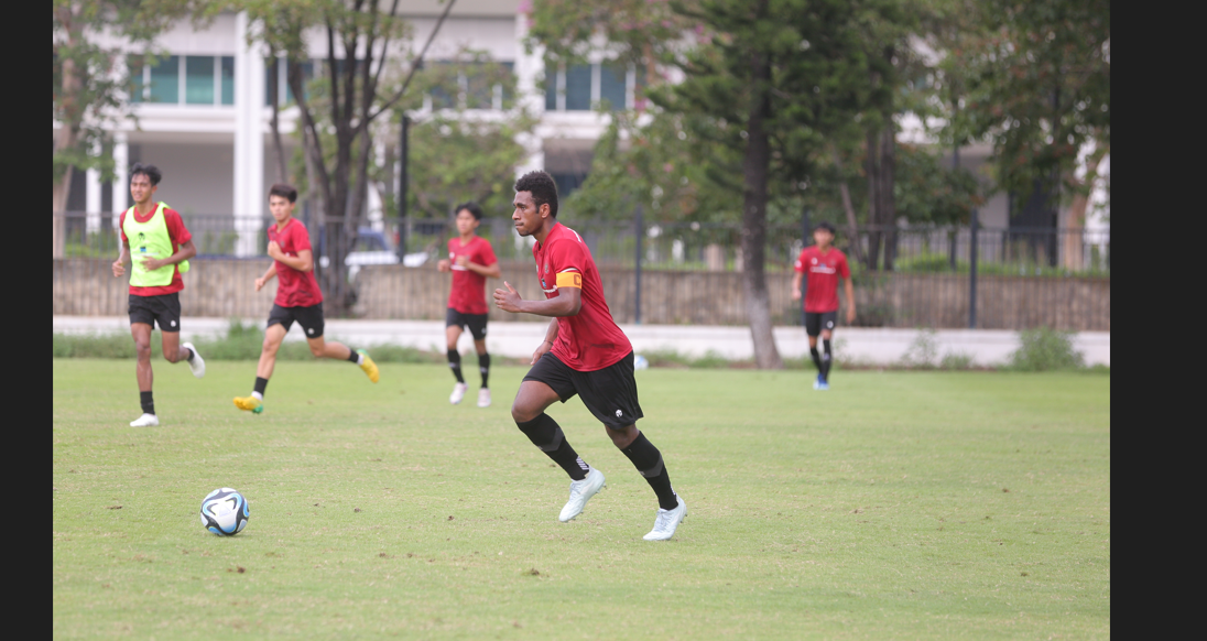 Muhammad Iqbal Gwijangge nyaman jalani peran baru di tim U-20 Indonesia
