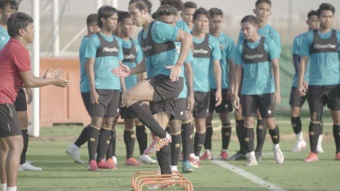 Timnas Indonesia, skuad Garuda berlatih keras jelang lawan Jepang