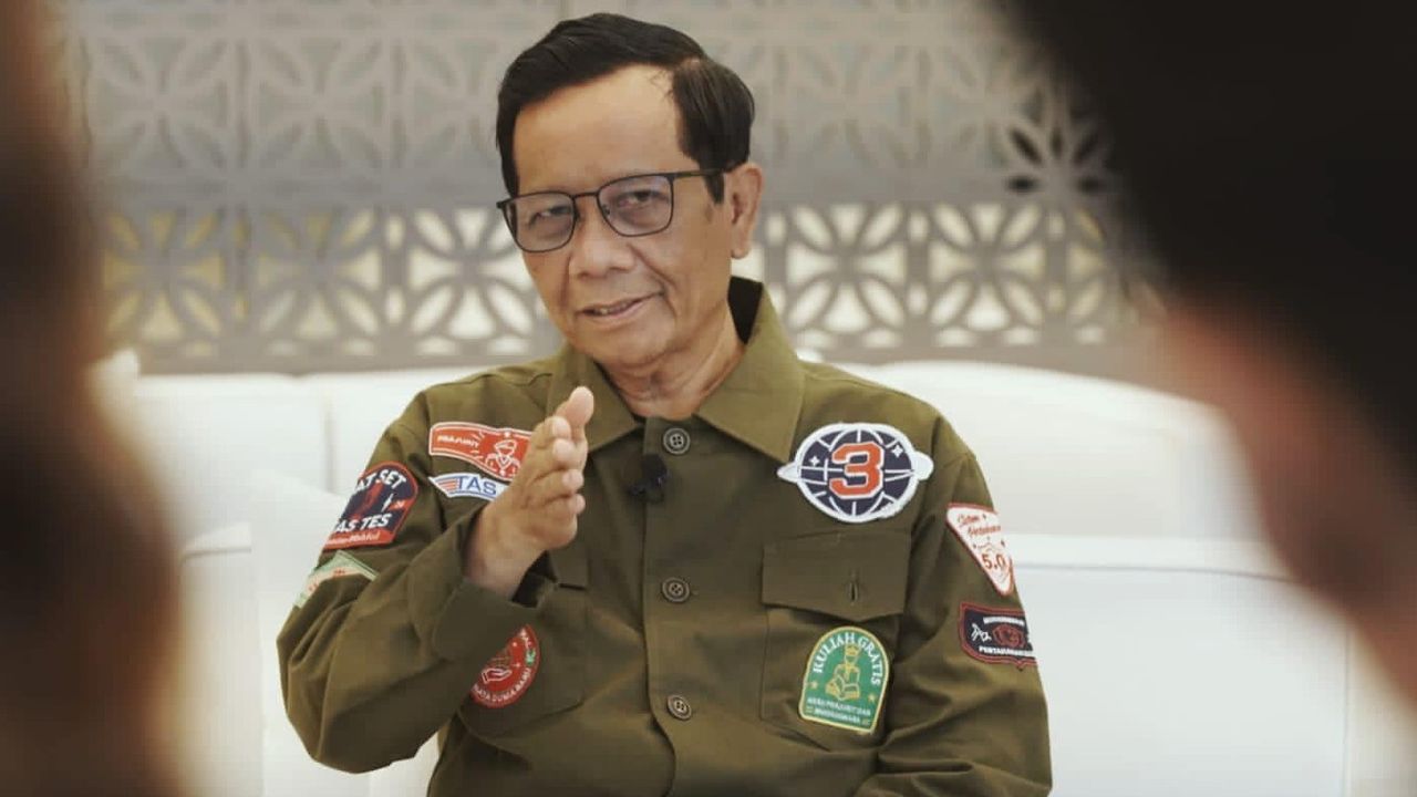 Mahfud MD menanggapi ucapan Prabowo soal “pakar goblok”