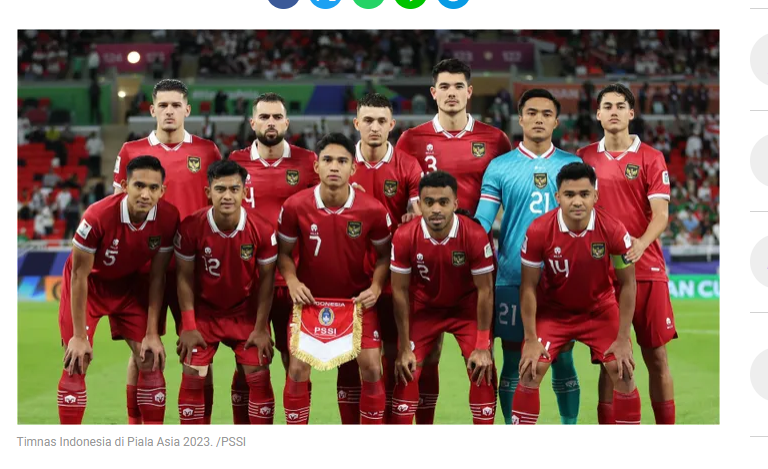 Pemain Timnas Indonesia