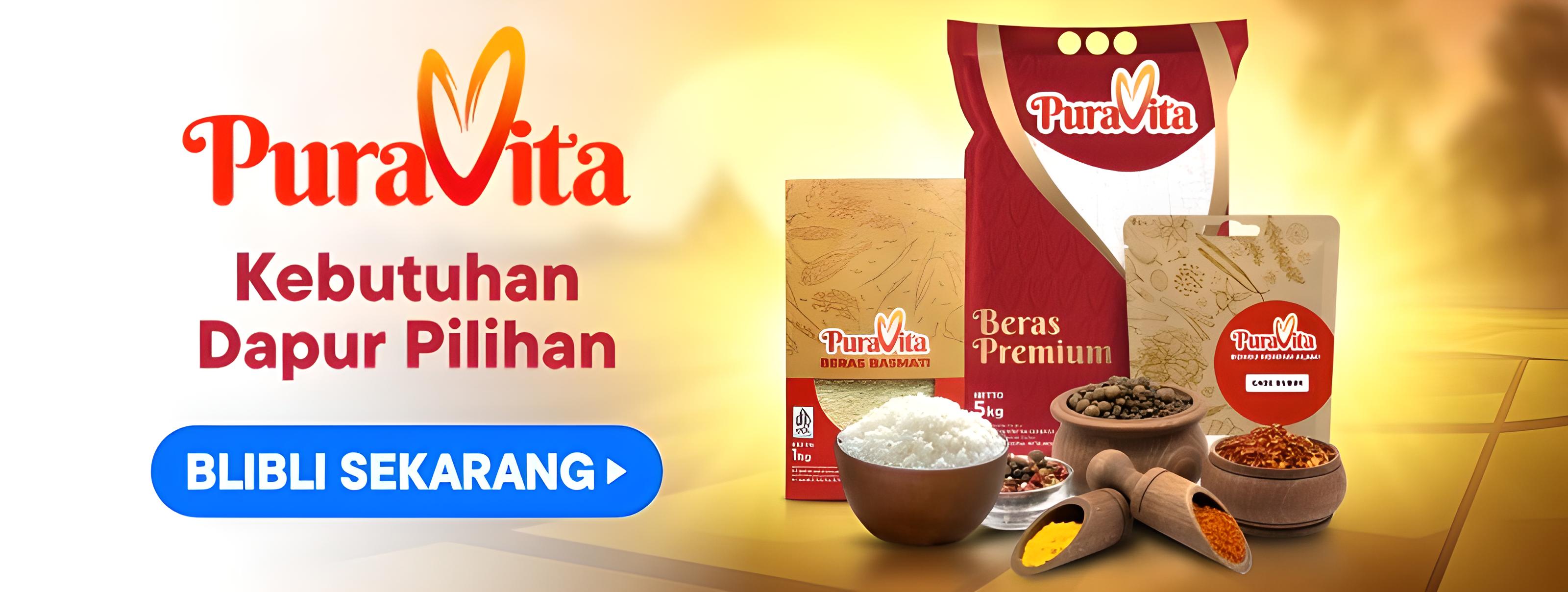 Puravita untuk Kebutuhan Dapur Pilihanmu!