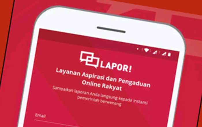 Aplikasi SP4N Lapor