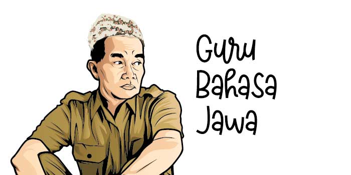 Ilustrasi Guru Bahasa Jawa
