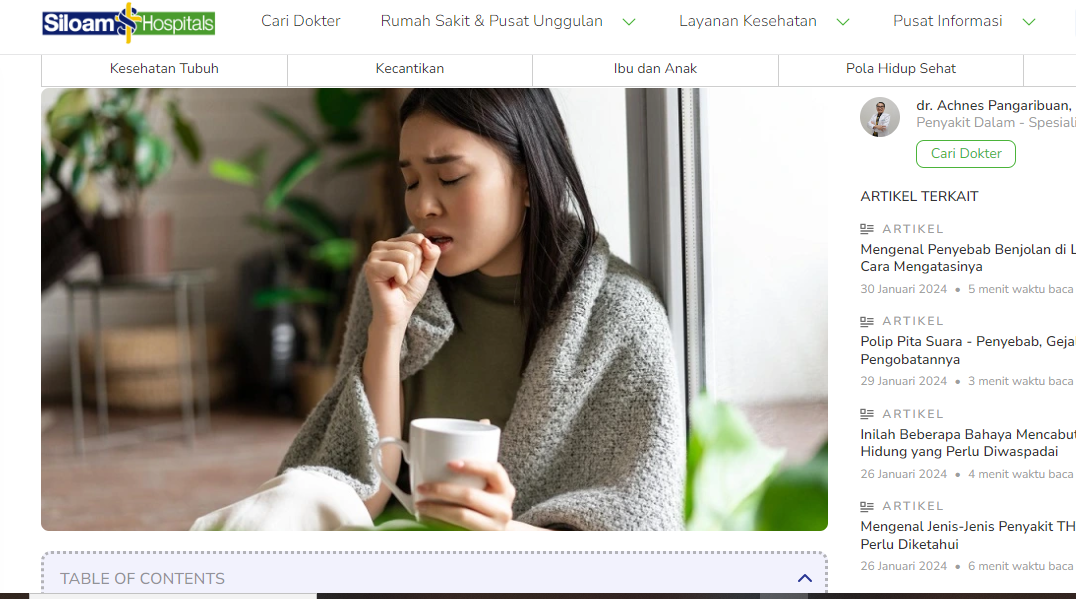 Ilustrasi - Cara meredakan dan pemulihan tubuh meriang