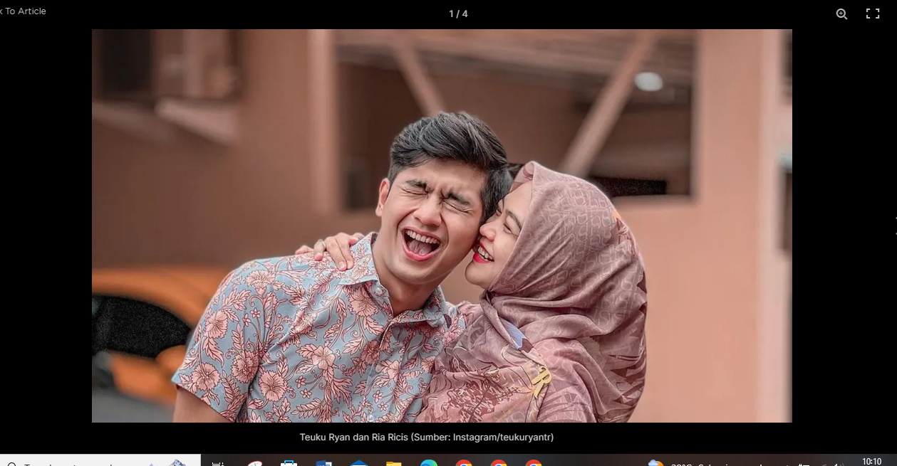 Teuku Ryan dan Ria Ricis