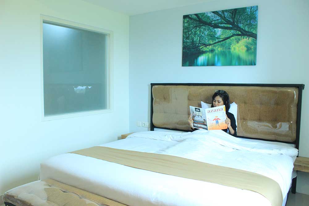 JARANG YANG MENGINAP: Salah satu kamar hotel di Tuban yang belum terkerek dengan peningkatan kunjungan wisata.