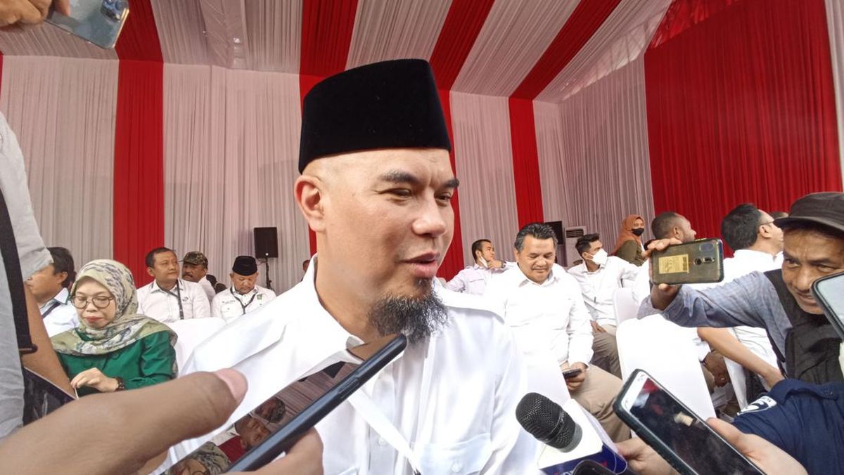 Ahmad Dhani, musisi sekaligus calon legislatif pemilu 2024