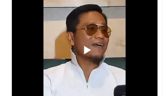Tangkapan layar unggahan video kesaksian Gus Miftah terkait pencalonan Gibran jadi cawapres