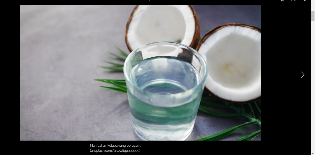 Manfaat air kelapa untuk kesahatan