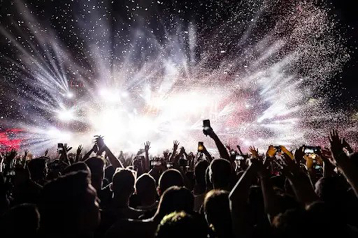 Ilustrasi konser musik