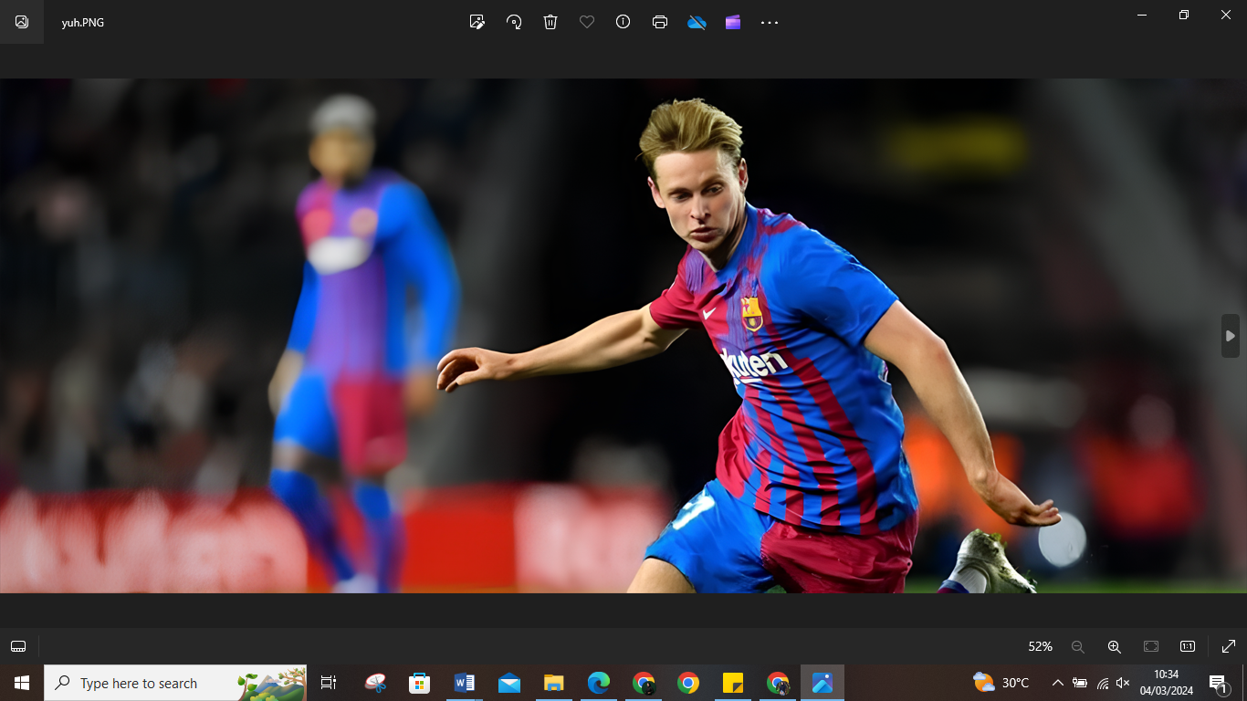 Pemain FC Barcelona Frenkie de Jong