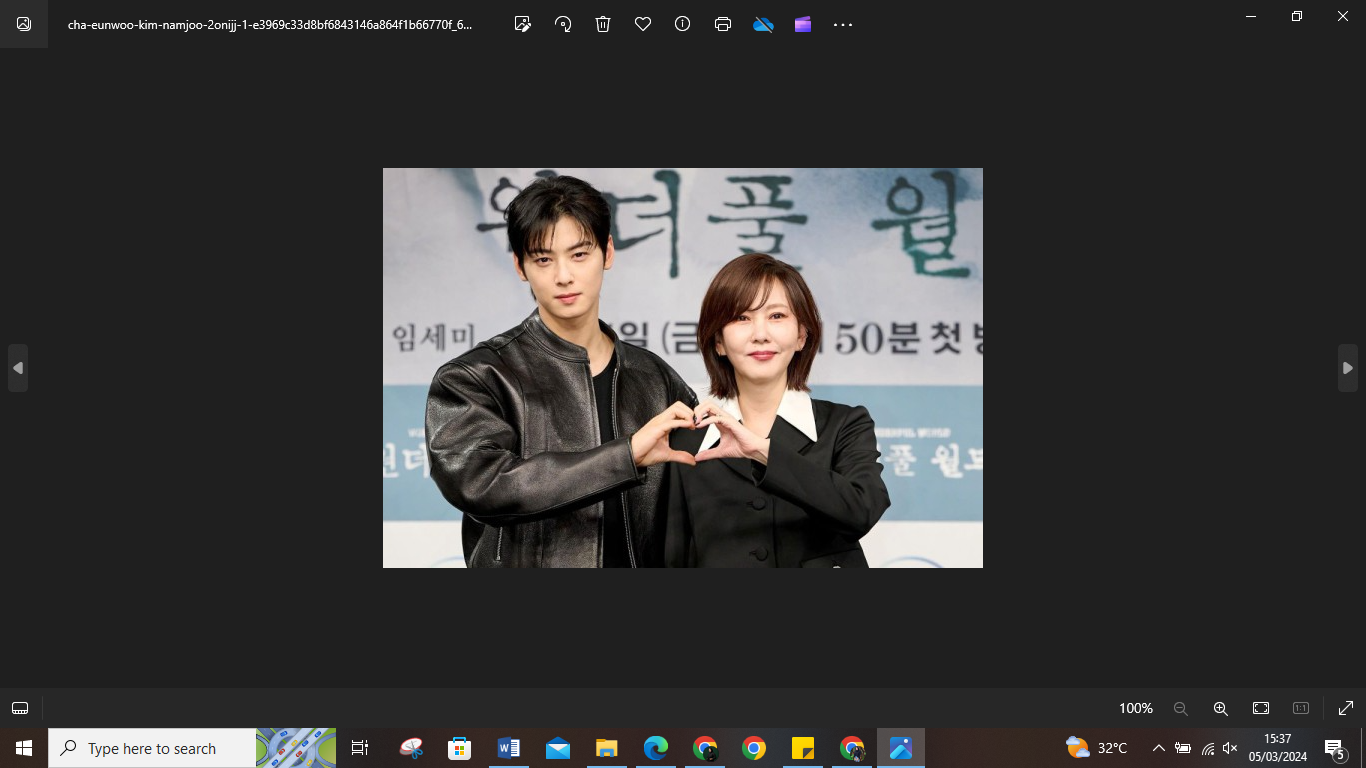 Pemain Drakor Wonderful World Cha Eun Woo dan Kim Nam Joo