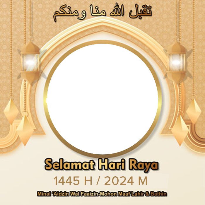 twibbon idul fitri 2024