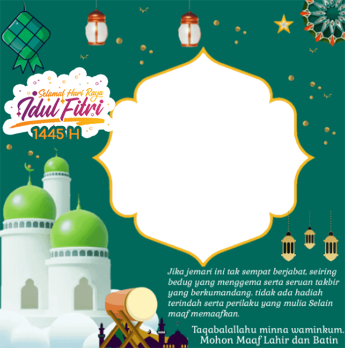 twibbon idul fitri 2024
