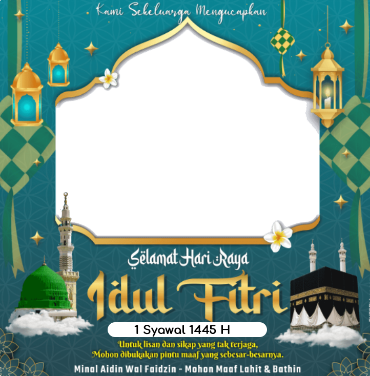 twibbon idul fitri 2024