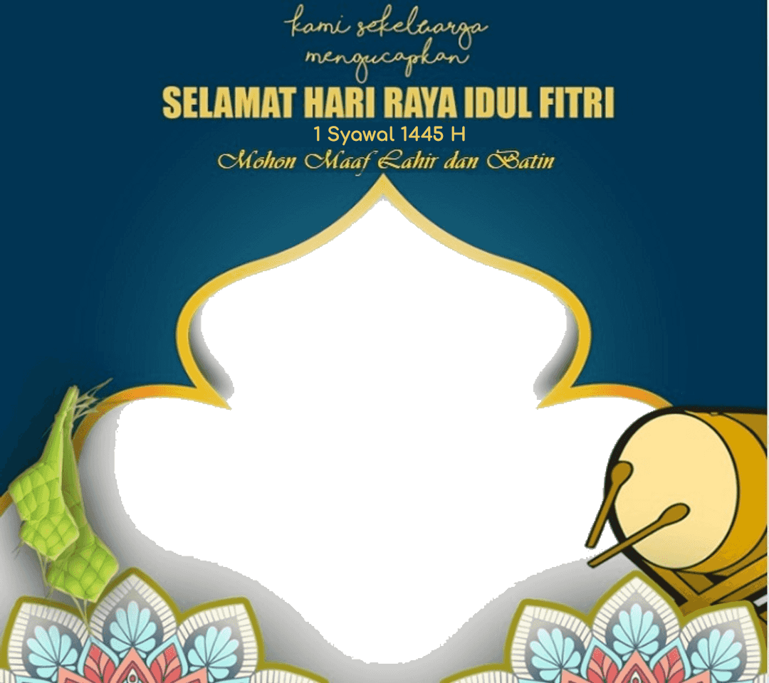 twibbon idul fitri 2024