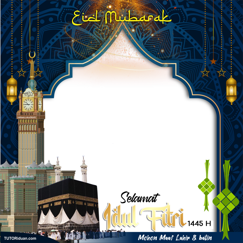 twibbon idul fitri 2024