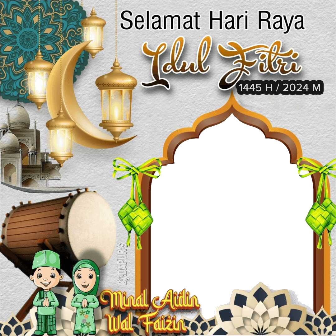 twibbon idul fitri 2024