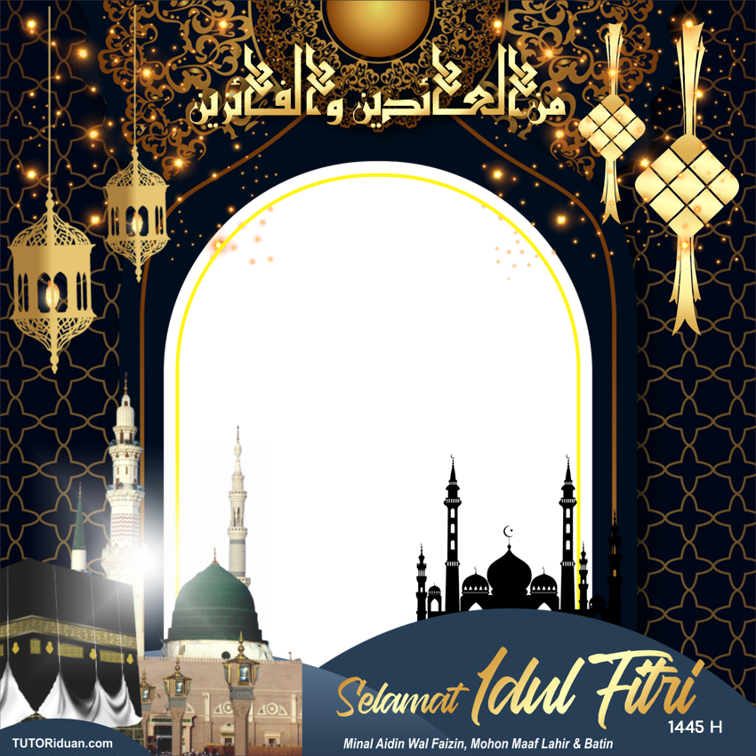twibbon idul fitri 2024