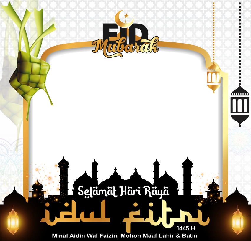 twibbon idul fitri 2024