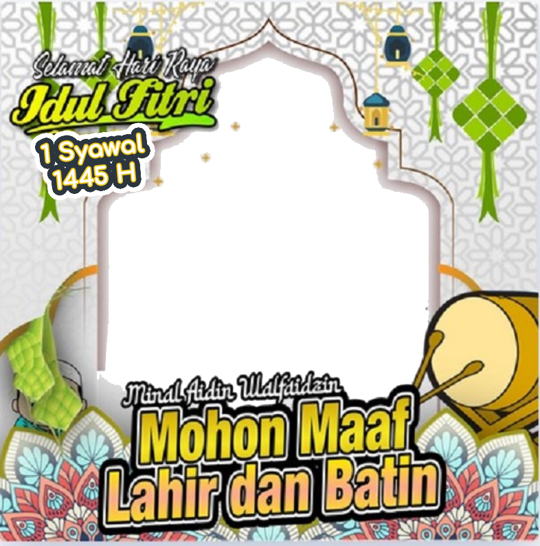 twibbon idul fitri 2024