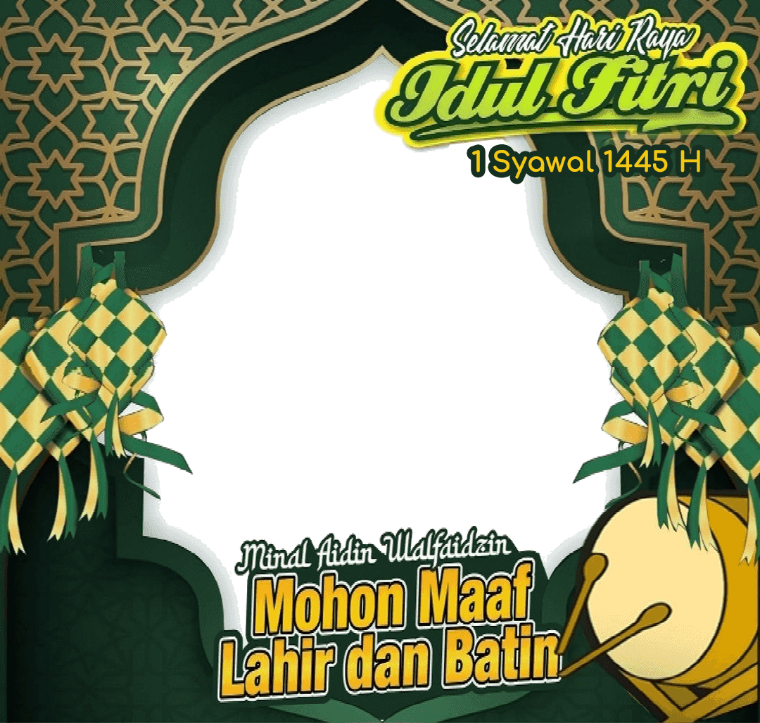 twibbon idul fitri 2024