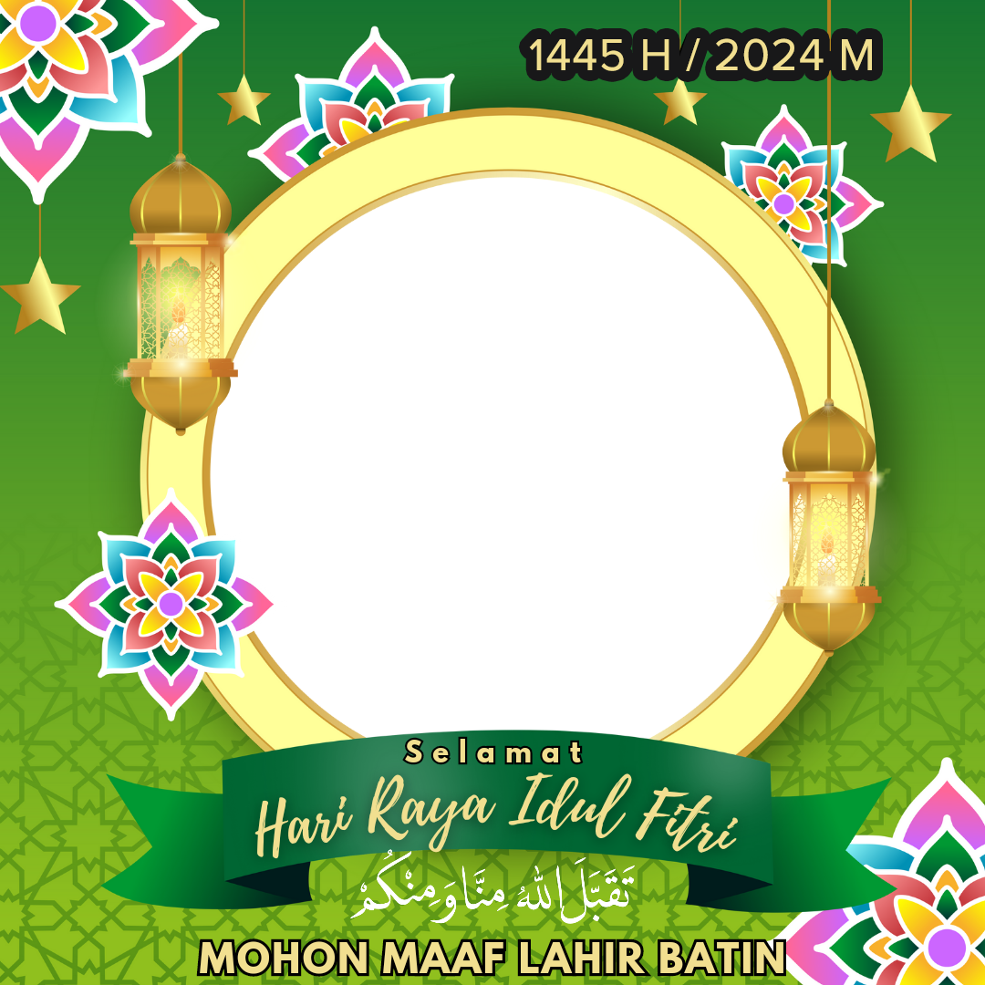 twibbon idul fitri 2024