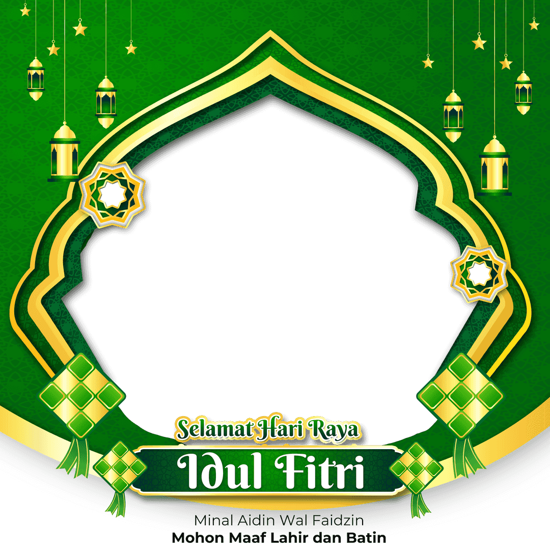 twibbon idul fitri 2024