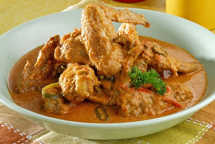 Ilustrasi makanan bersantan