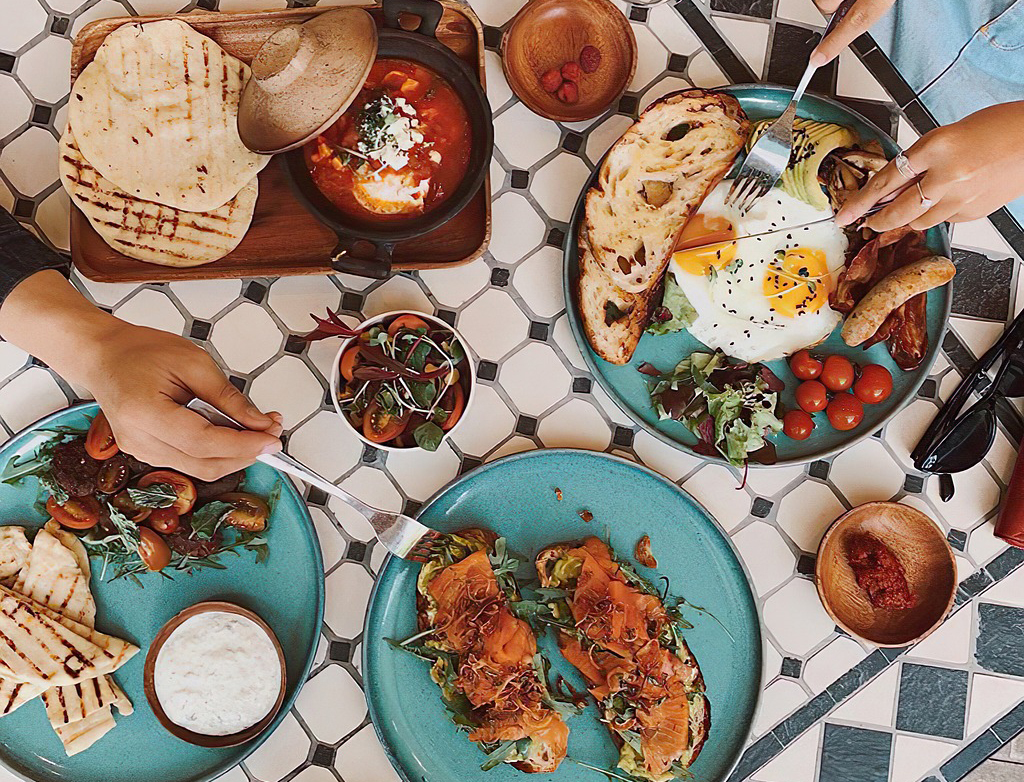 Ilustrasi menu makanan