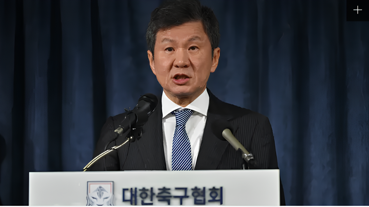 Chung Mong-gyu, Presiden Federasi Sepak Bola Korea Selatan (KFA)